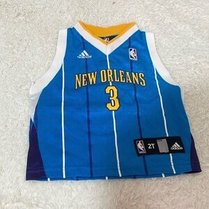 Adidas Blue and Yellow Basketball Jersey for baby’s